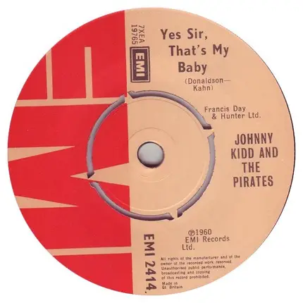 Johnny Kidd & The Pirates - Shakin' All Over