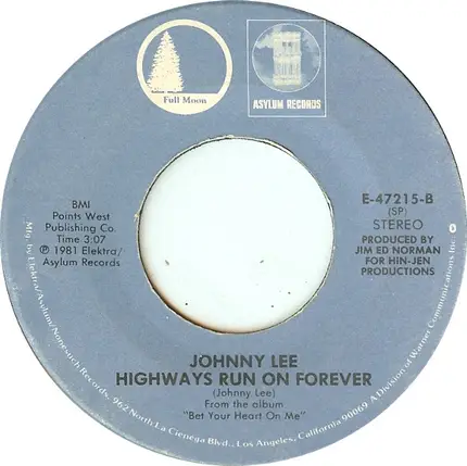 Johnny Lee - Bet Your Heart On Me