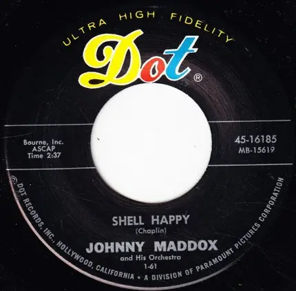 Johnny Maddox And His Orchestra - Asia Minor / Shell Happy