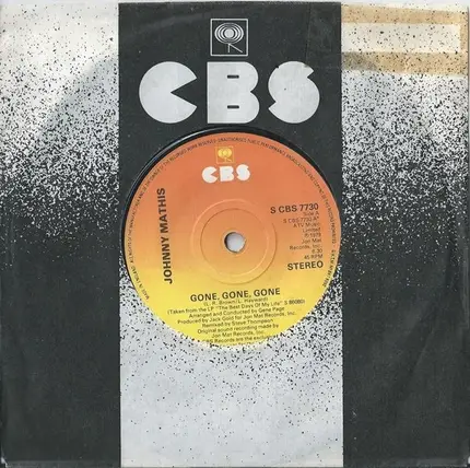 Johnny Mathis - Gone, Gone, Gone