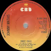 7inch Vinyl Single - Johnny Mathis - I'm Stone In Love With You - Solid centre