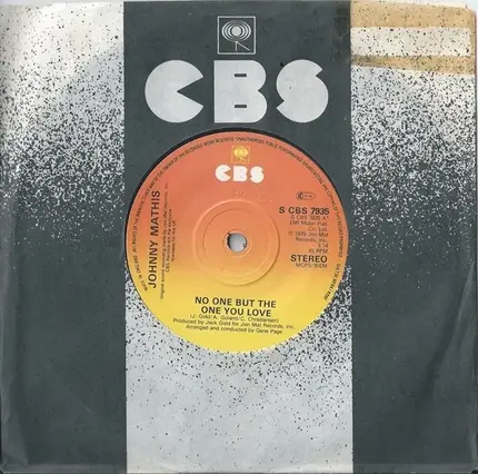 Johnny Mathis - No One But The One You Love