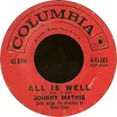 7inch Vinyl Single - Johnny Mathis - Starbright / All Is Well