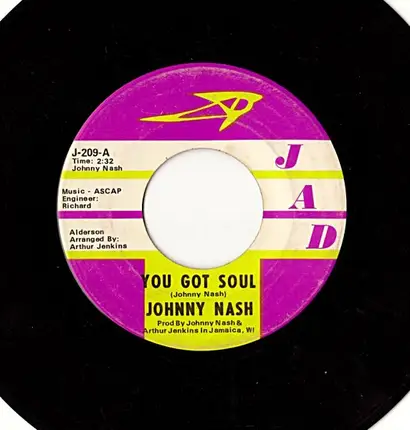 Johnny Nash - You Got Soul