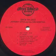 LP - Johnny Otis And His Orchestra - Back To Jazz - still sealed