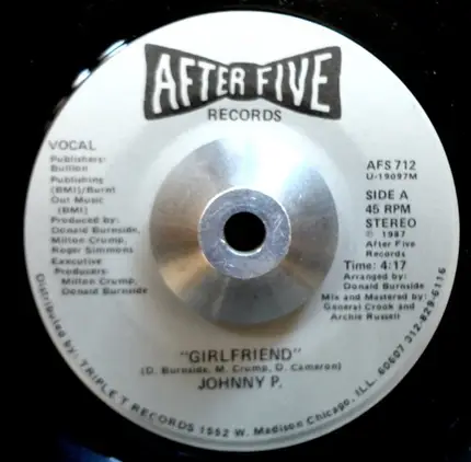 Johnny P. - Girlfriend