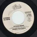 7inch Vinyl Single - Johnny Paycheck - Fifteen Beers - dj copy country