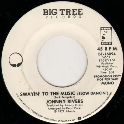 Johnny Rivers - Swayin' To The Music (Slow Dancin')