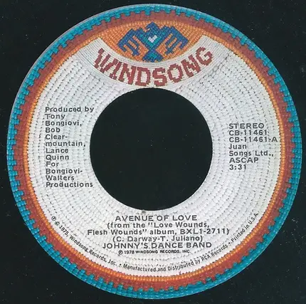 Johnny's Dance Band - Avenue Of Love / Be My Friend