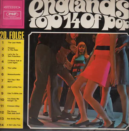 Johnny Smash, The Beat Kings, Ben Cash And The Cash Tons a.o. - England's Top 14 Of Pop