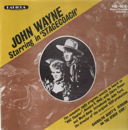 John Wayne / Randolph Scott - Stagecoach
