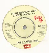 7inch Vinyl Single - John Travolta & Olivia Newton-John - Take A Chance