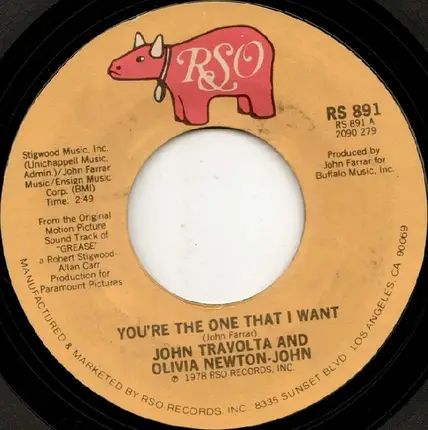 John Travolta & Olivia Newton-John - You're The One That I Want