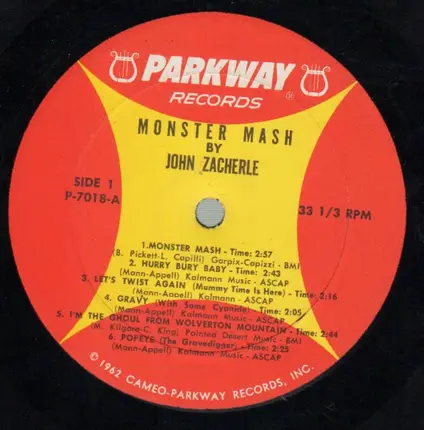 John Zacherle - Monster Mash