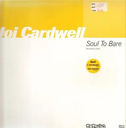 Joi Cardwell - Soul To Bare (Disk 1) (Techno Mixes)
