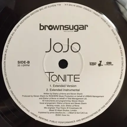 JoJo - Tonite