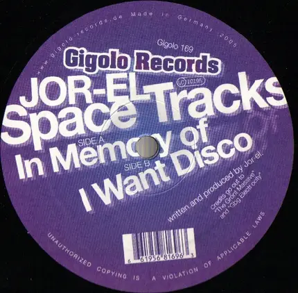 Jor-El - Space Tracks