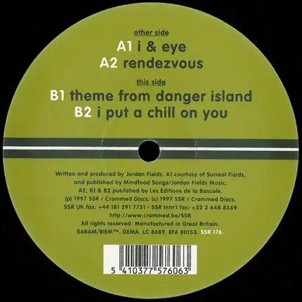 Jordan Fields - Rendezvous E.P.