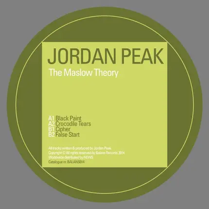 Jordan Peak - The Maslow Theory