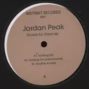 12inch Vinyl Single - Jordan Peak - Drums For Days