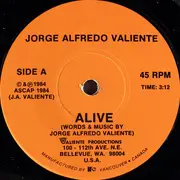 7inch Vinyl Single - Jorge Alfredo Valiente - Alive