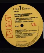 LP - Jorge De Altinho - Grandes Sucessos de Jorge de Altinho