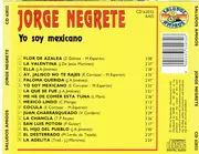 CD - Jorge Negrete - Yo So Mexicano