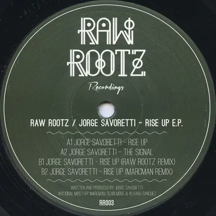 Jorge Savoretti - Rise Up E.P