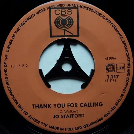 Jo Stafford - Allentown Jail