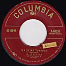 7inch Vinyl Single - Jo Stafford With Paul Weston And His Orchestra / Jo Stafford With Paul Weston And His Orchestra & T - Teach Me Tonight / Suddenly