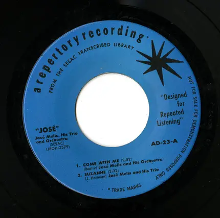 José Melis , José Melis And Trio And José Melis And His Orchestra - José