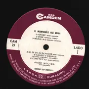 LP - José Mojica - Recordando