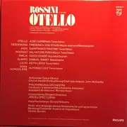 LP-Box - Rossini/ José Carreras, Frederica Von Stade,Philharmonia Orchestra Jesús López Cobos - Otello - booklet with libretto