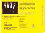 CD Single - José Carreras - Placido Domingo - Luciano Pavarotti With Zubin Mehta - The 3 Tenors In Concert 1994 - Libiamo