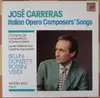 LP - José Carreras - Italian Operas Composers' Songs - info sheet