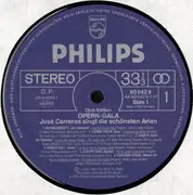 LP - José Carreras - José Carreras Singt Die Schönsten Arien Von Puccini, Verdi, Bizet, Massenet, Rossini Und Donizetti