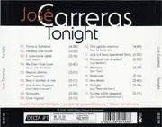 CD - José Carreras - Tonight