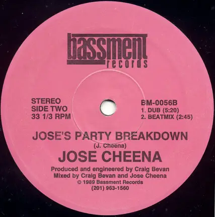 Jose Cheena - Jose's Party Breakdown