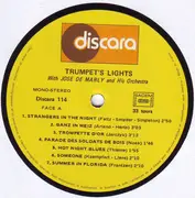 LP - Jose De Marly And His Orchestra - Trumpet's Lights Vol. 1