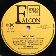 LP - José Fangio Tango Orchester - Tango Time