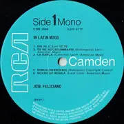 LP - José Feliciano - In Latin Mood
