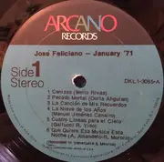 LP - José Feliciano - January '71 - still sealed