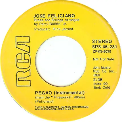 José Feliciano - Life Is That Way