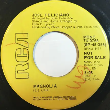 José Feliciano - Magnolia