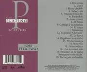 CD - José Feliciano - Serie Platino - 20 Exitos