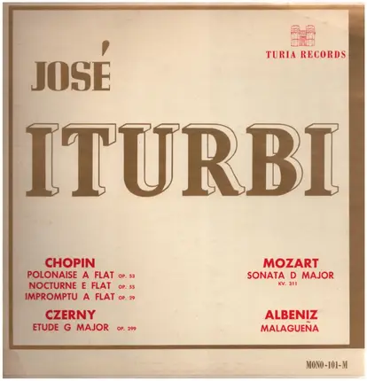 Mozart / Chopin / Albeniz / Czerny - Sonata In D Major/ Polonaise Op. 53 / Malaguena / Etude Op. 299