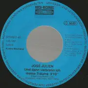 7inch Vinyl Single - José Julien - Emanuela
