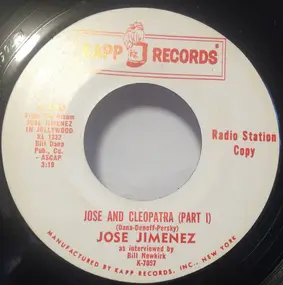 Jose Jimenez - Jose And Cleopatra (Part I)