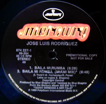 José Luis Rodríguez - Baila Mi Rumba
