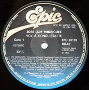 LP - José Luis Rodríguez - Voy A Conquistarte
